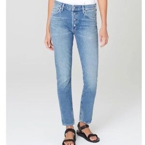 Citizens of Humanity mid-rise Skyla cigarette jeans in Caravan